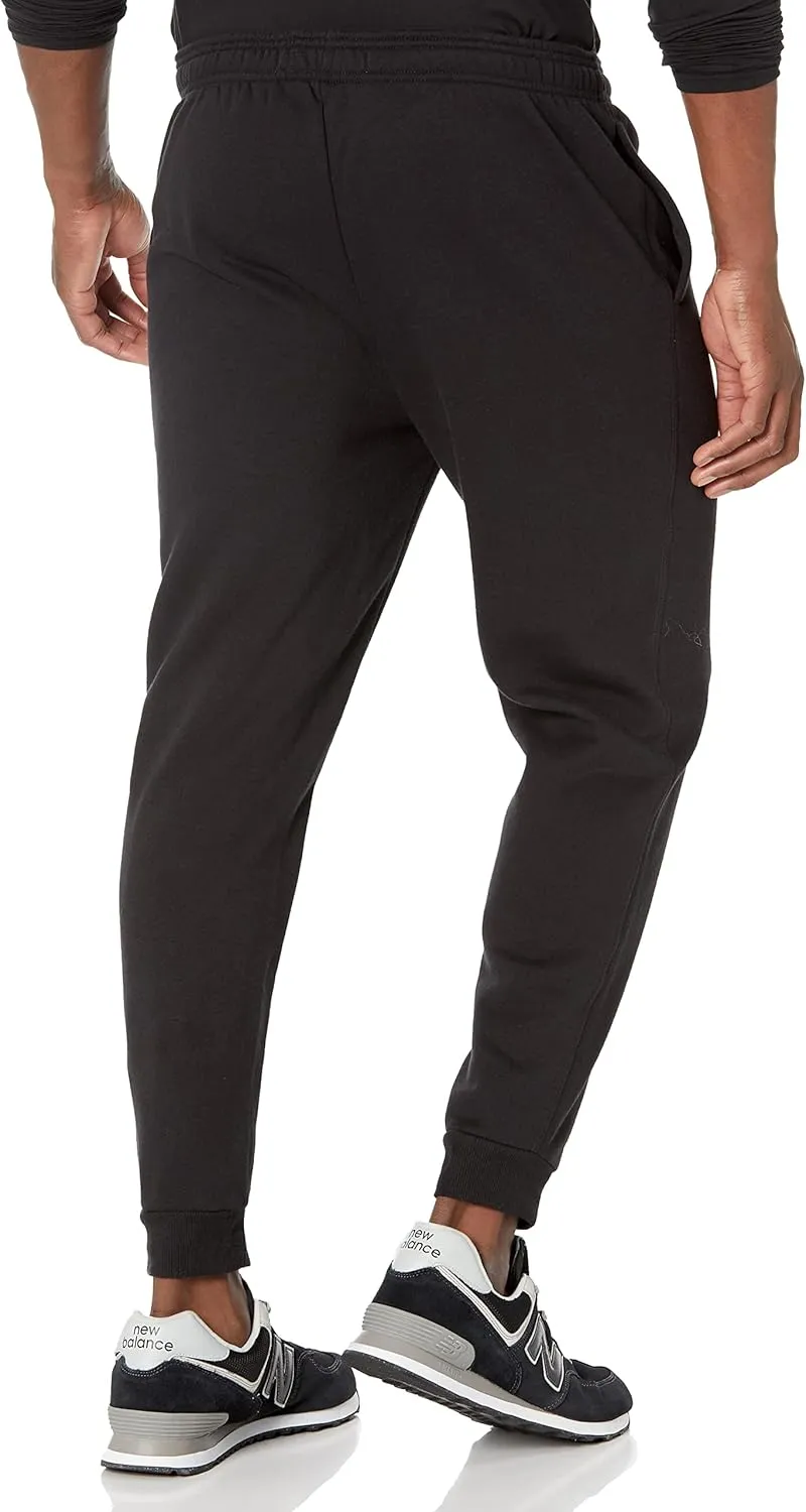 Amazon Essentials Men's Relaxed Joggers Sweatpants, Fleece, Comfortable Fit