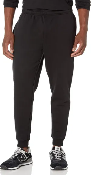 Amazon Essentials Men's Relaxed Joggers Sweatpants, Fleece, Comfortable Fit
