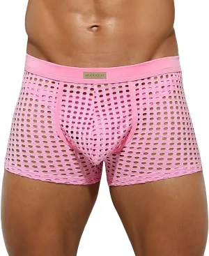 Arjen Kroos Mens Boxer Briefs Breathable Hot Mesh Underwear