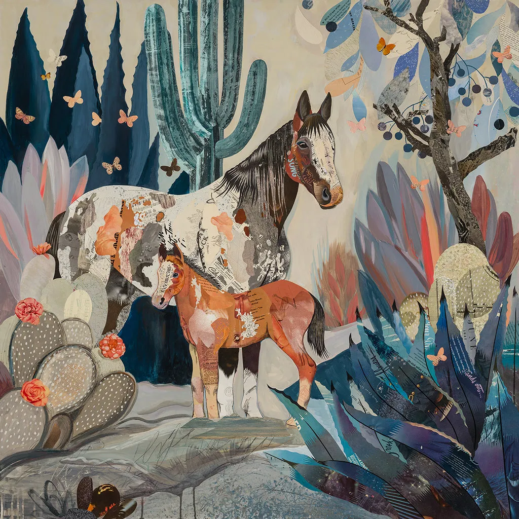 BLUE MELODIES limited edition paper print