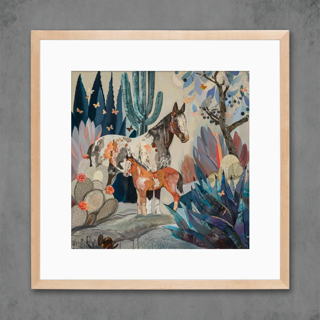 BLUE MELODIES limited edition paper print