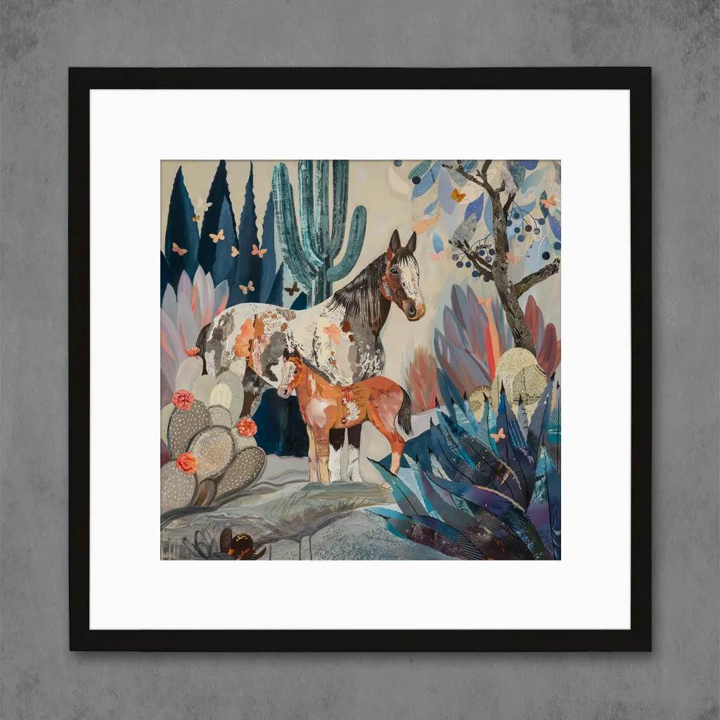 BLUE MELODIES limited edition paper print