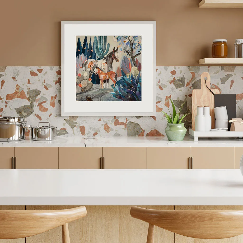BLUE MELODIES limited edition paper print