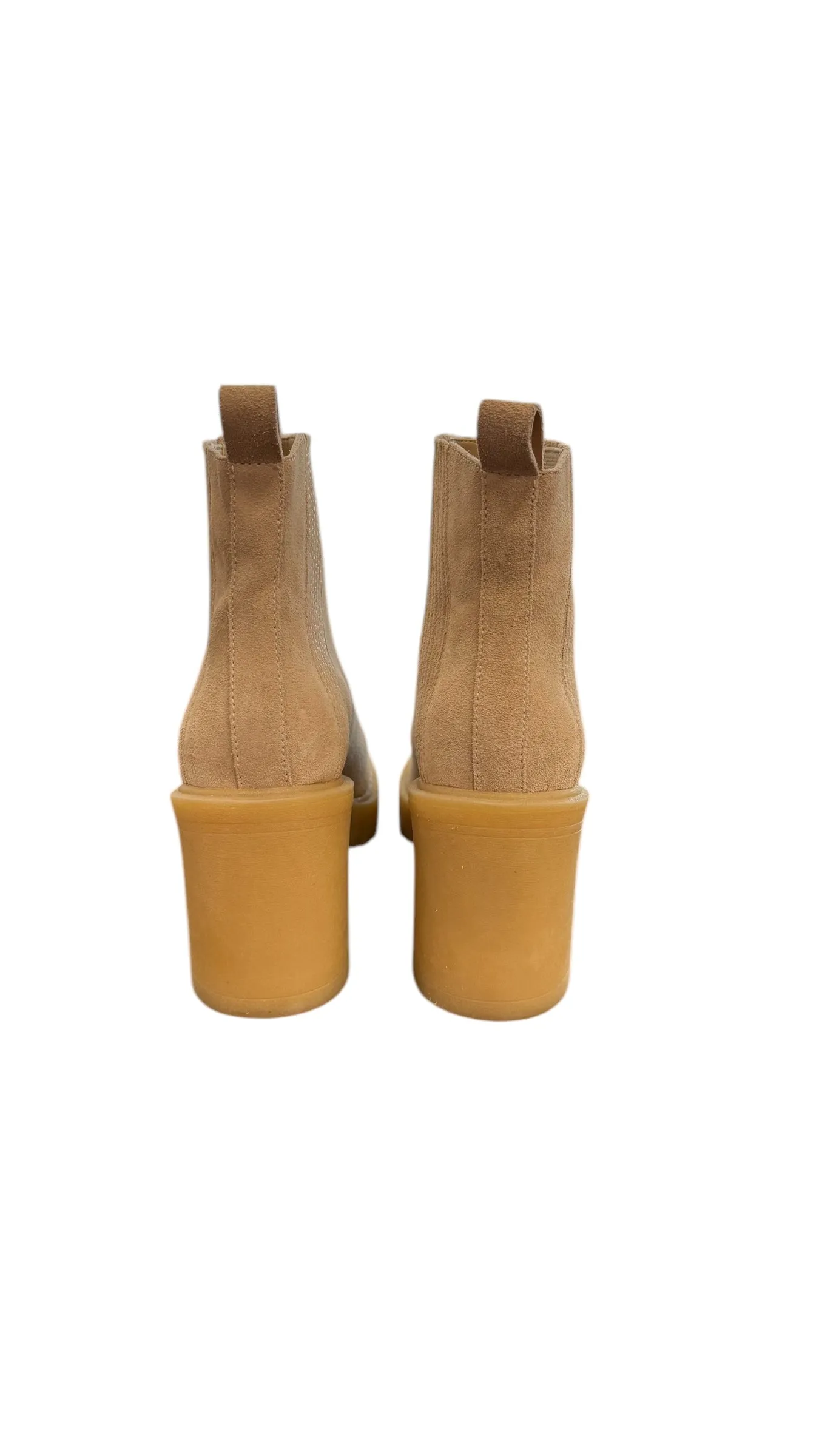 Boots Ankle Heels By Dolce Vita In Cream, Size: 9.5