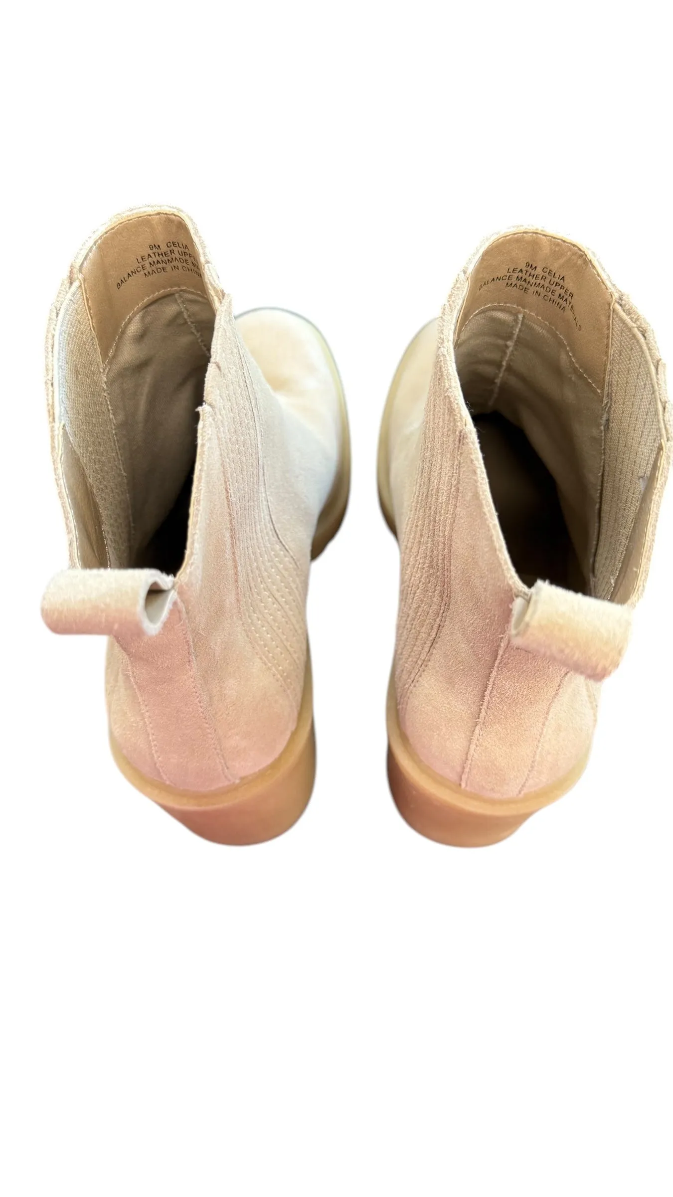 Boots Ankle Heels By Dolce Vita In Cream, Size: 9.5