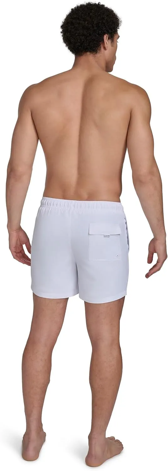 Calvin Klein Men's Volley Quick Dry Lightweight Swim Trunk