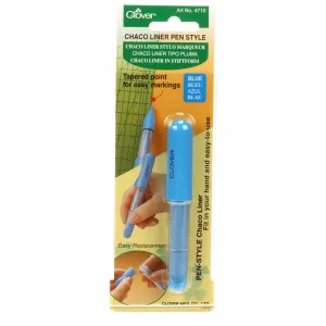 Clover Chaco Liner Pen Style - Blue
