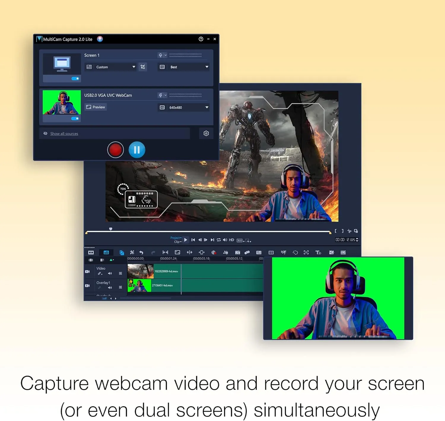 Corel VideoStudio Pro 2023 | Beginner-Friendly Video Editing Software | Slideshow Maker, Screen Recorder, DVD Burner [PC Key Card]