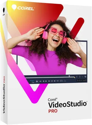 Corel VideoStudio Pro 2023 | Beginner-Friendly Video Editing Software | Slideshow Maker, Screen Recorder, DVD Burner [PC Key Card]