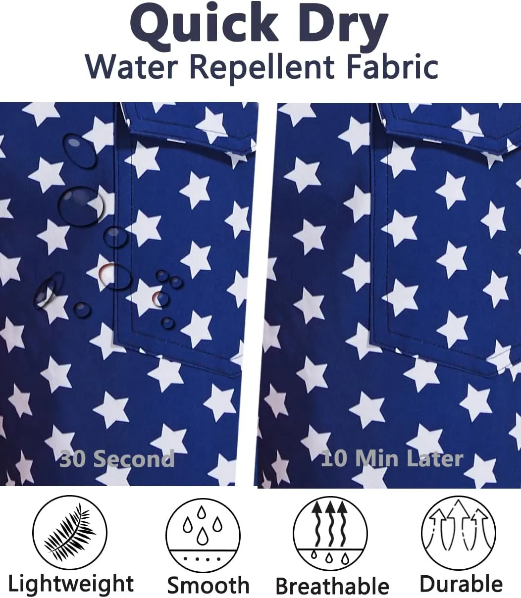 difficort Mens Swim Trunks with Compression Liner Quick Dry Bathing Suits Shorts with Zipper Pockets