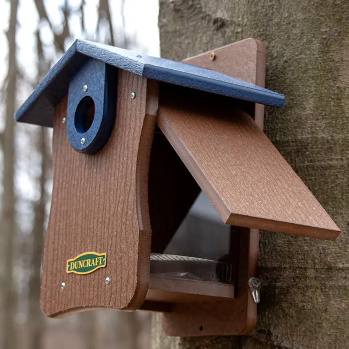 Duncraft Bird-Safe® EZ Observation Bluebird House with Predator Guard