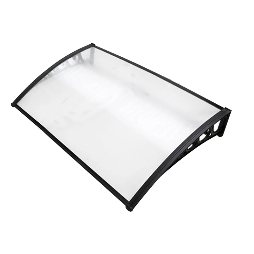Durable Polycarbonate Window Door Awning, UV Resistant - Instahut