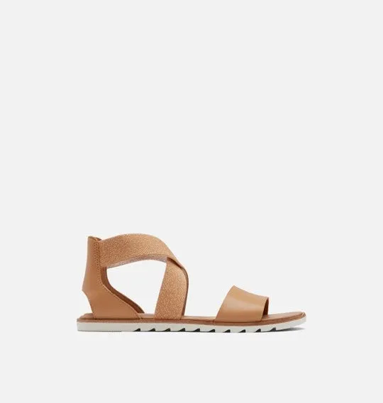 Ella II Women's Leather Sandal - Honest Beige, Chalk