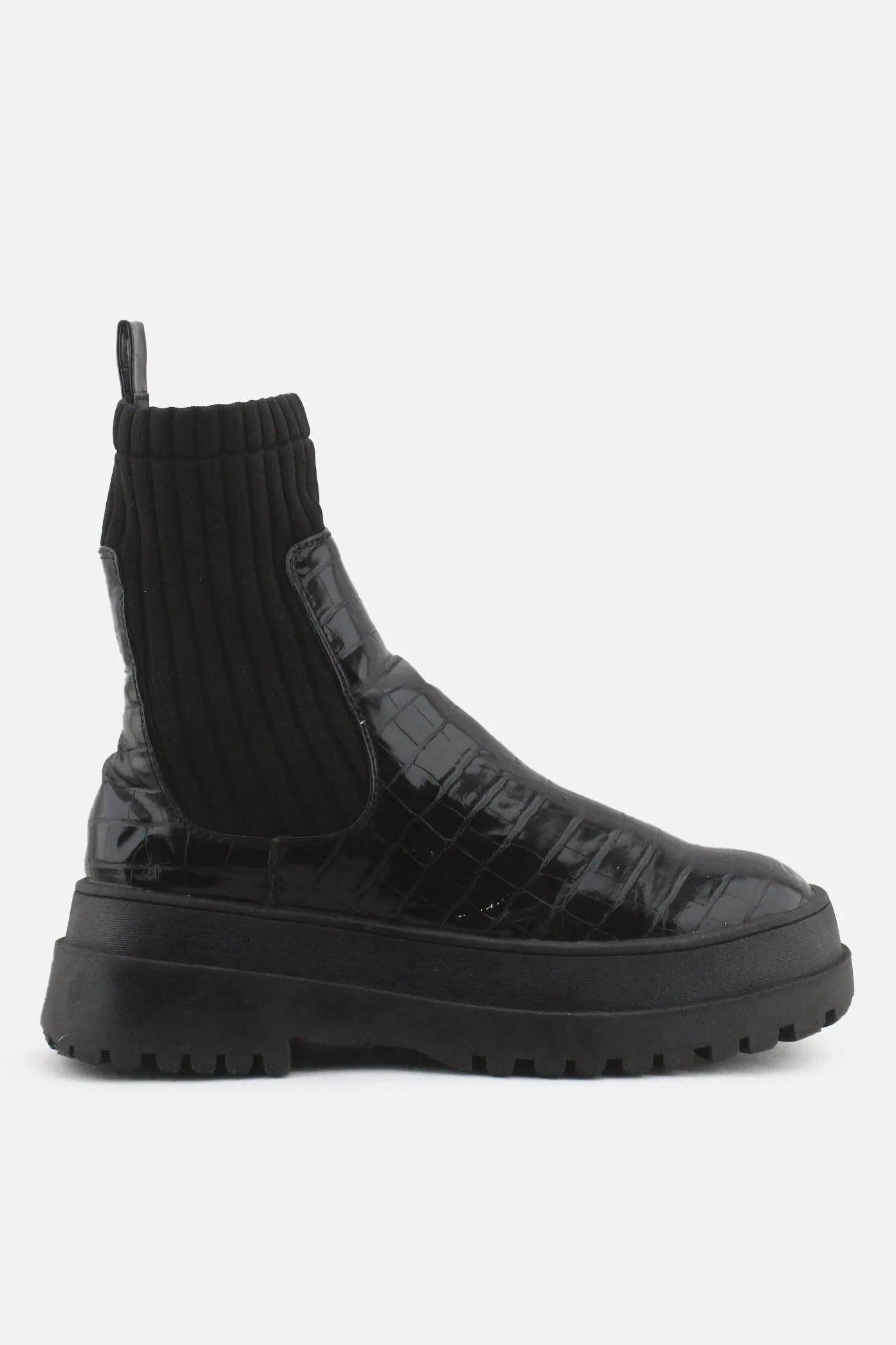 European Brand Stretchable Chelsea Ankle Boots | 100% Synthetic Leather