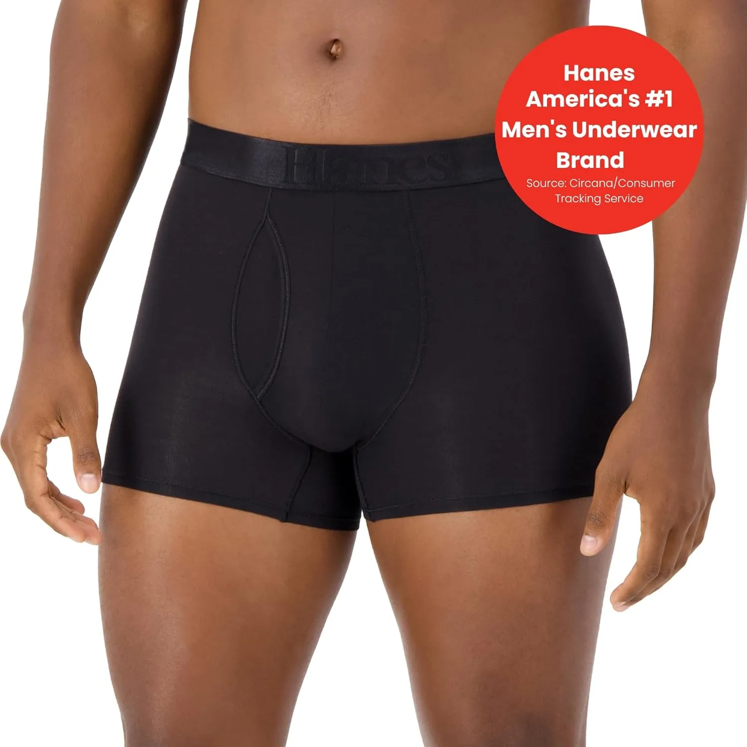 Hanes Men's Originals Supersoft Boxer Briefs & Trunks Underwear (3 Pack)