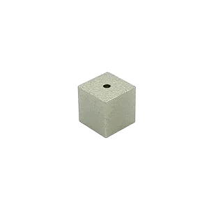 Incense Holder - Cube Silver Large