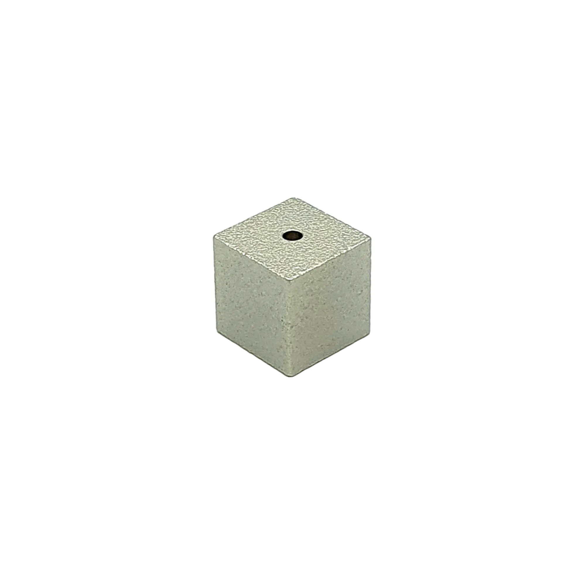 Incense Holder - Cube Silver Large