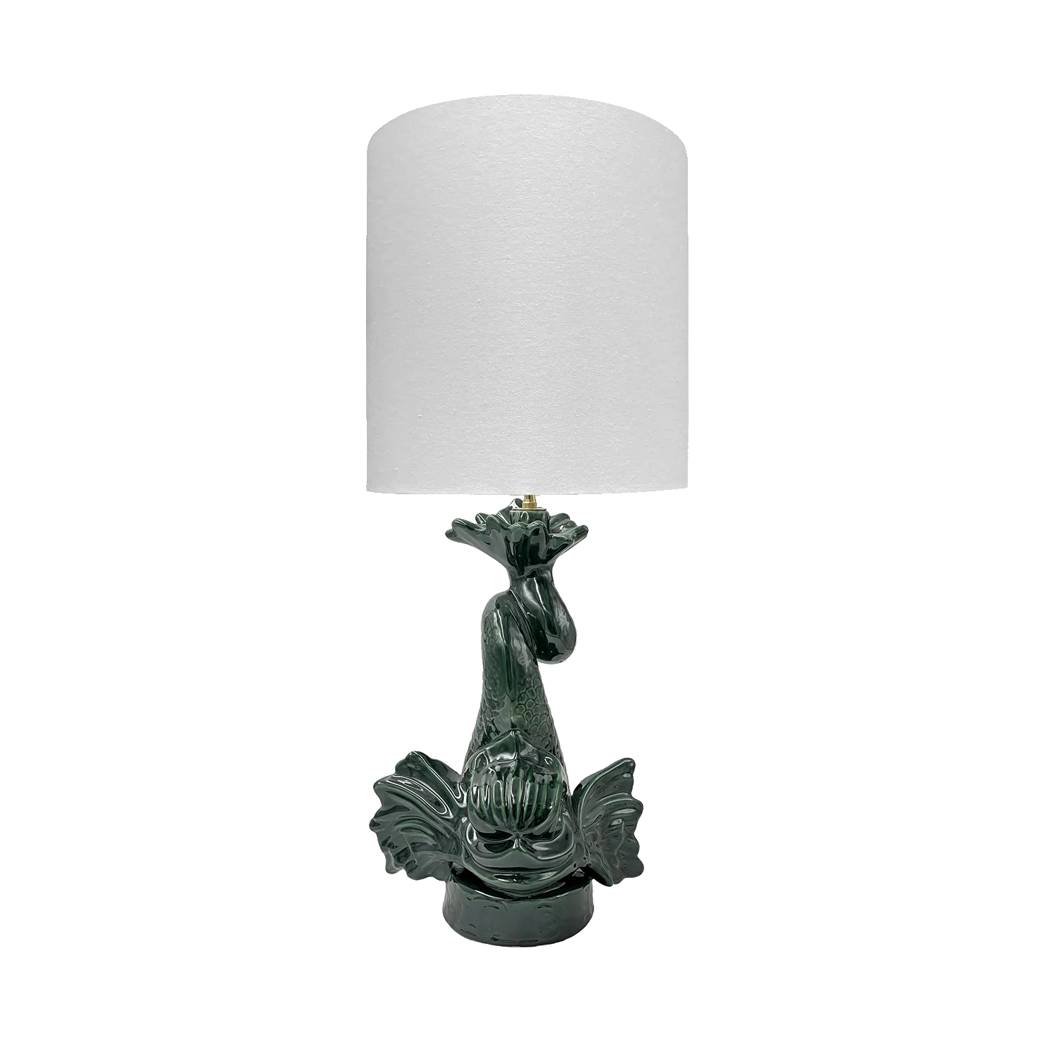 Jasmine Drum Linen Lampshade
