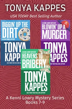 Kenni Lowry Mystery Collection Books 7-9 (Tonya Kappes Books Cozy Mystery Box Sets) Paperback  August 6, 2024