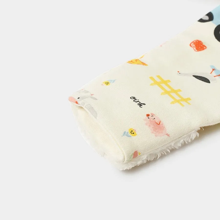 Kids Hoodie Sleep Suit with Booties