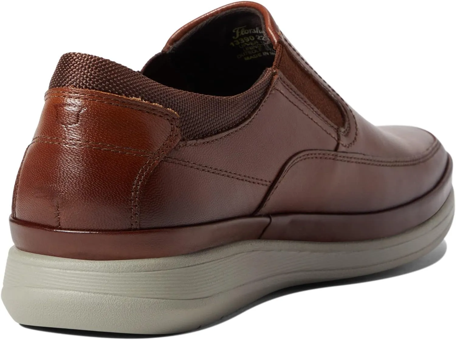 Motion Moc Toe Slip-On Florsheim Loafers, Cognac Smooth 1