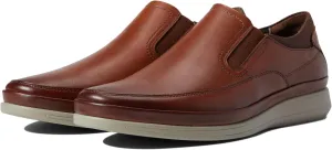 Motion Moc Toe Slip-On Florsheim Loafers, Cognac Smooth 1