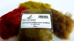 Nature's Spirit Snowshoe Rabbit Foot Dubbing