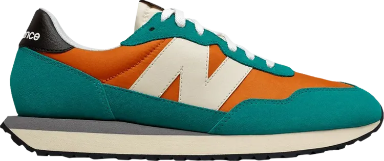 New Balance 237 'Orange Green' sneakers, orange