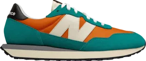 New Balance 237 'Orange Green' sneakers, orange