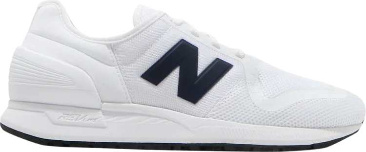 New Balance 247S 'White Navy' sneakers, white