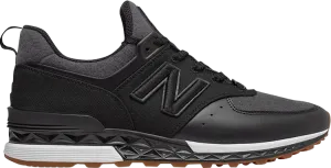 New Balance New Era x 574 Sport 'Black Gum' sneakers, black