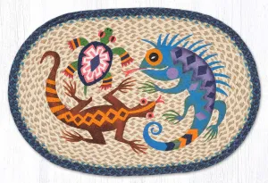 OP-872 Desert Dwellers Oval Rug