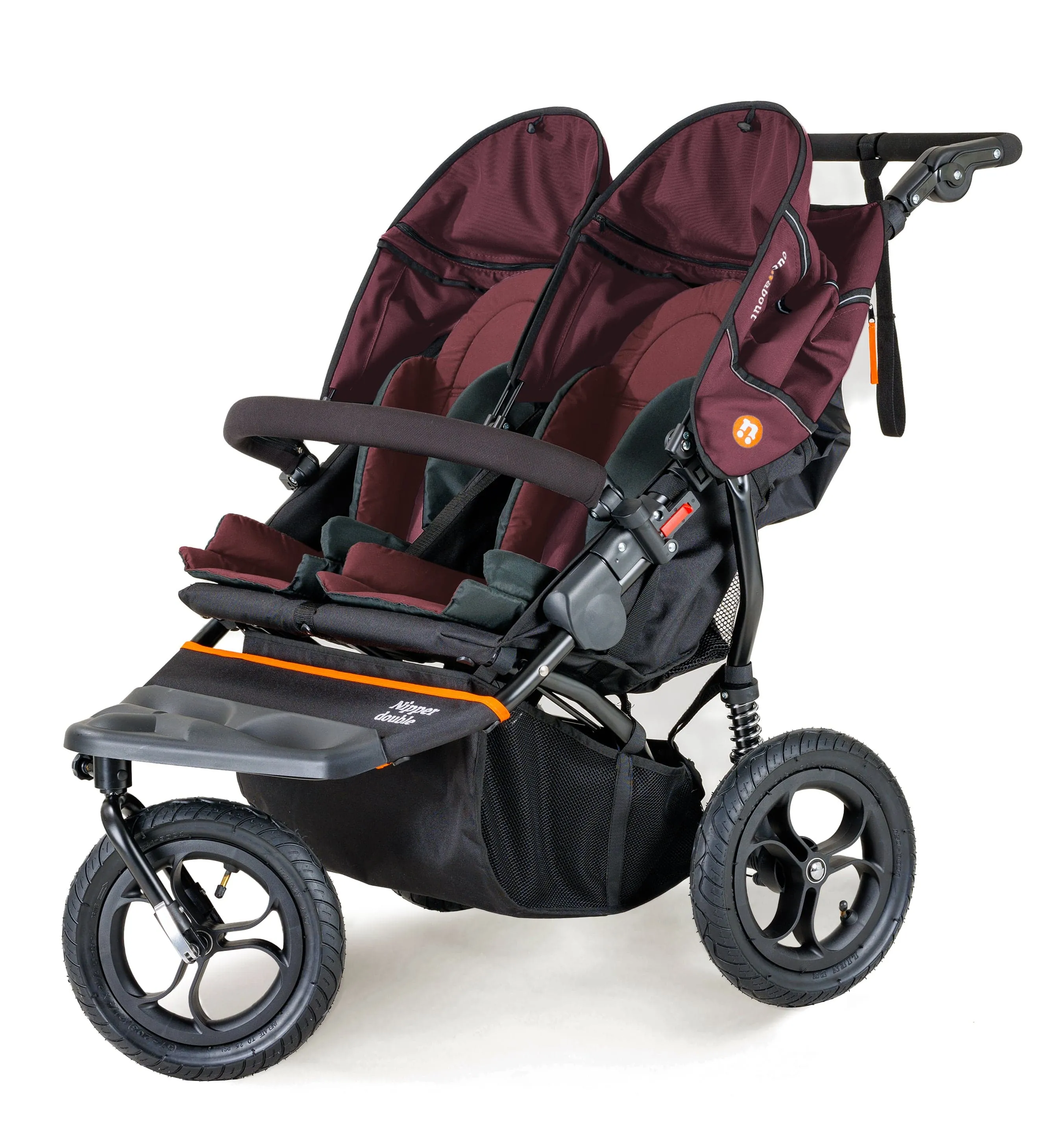 Out n About Nipper Double Duo Essentials Bundle in Brambleberry Red