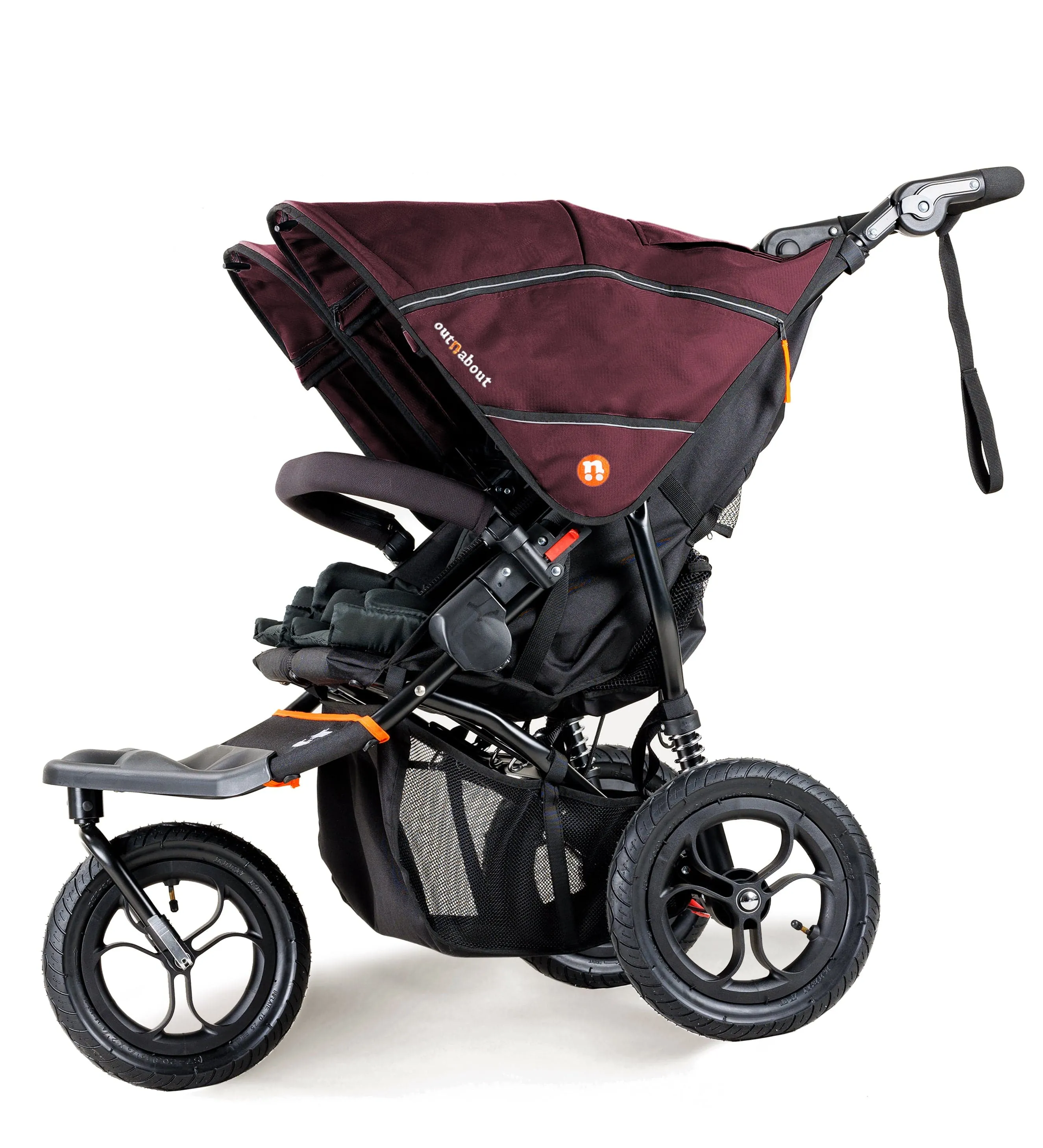 Out n About Nipper Double Duo Essentials Bundle in Brambleberry Red