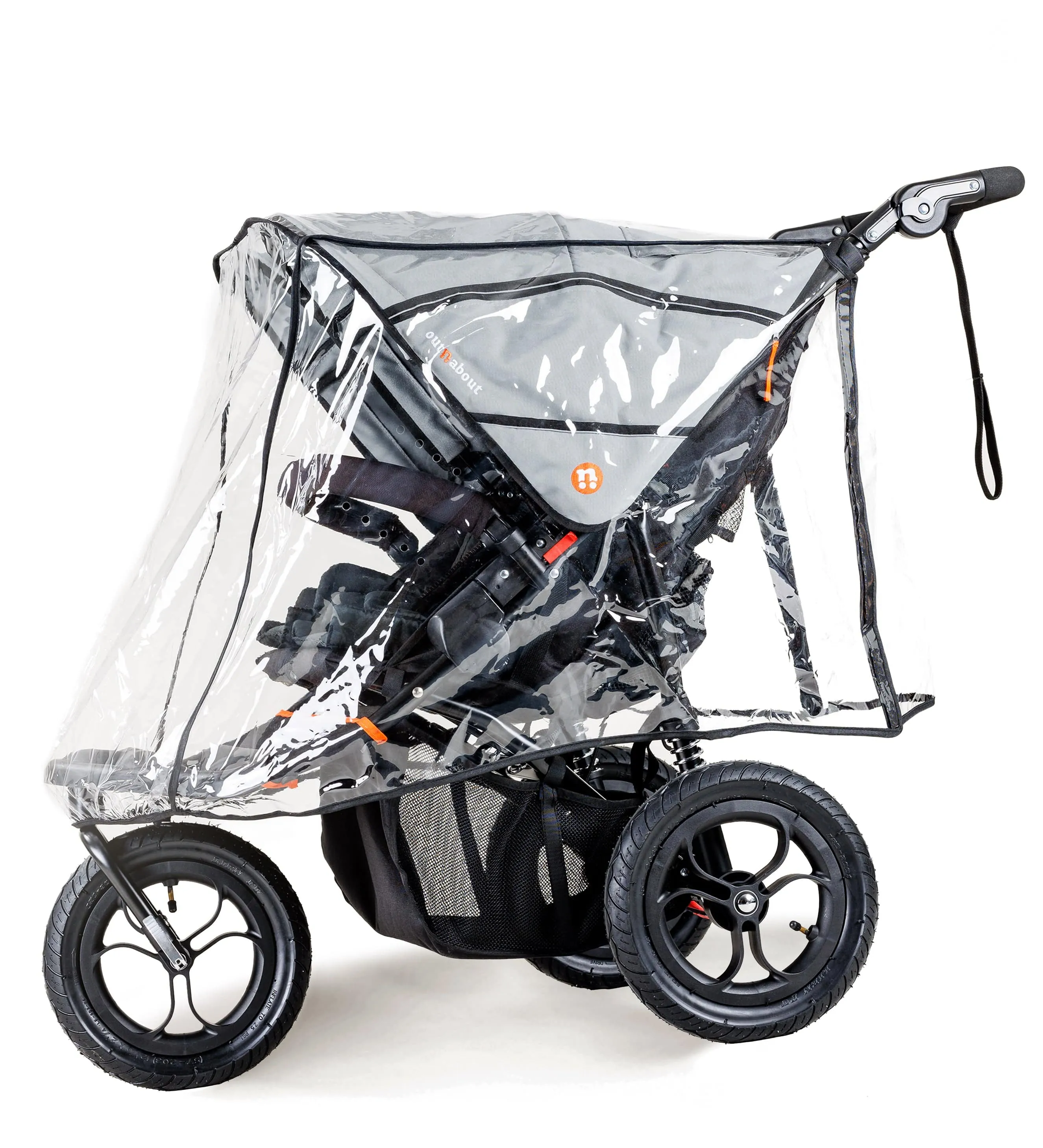 Out n About Nipper Double Duo Essentials Bundle in Rock Salt Grey