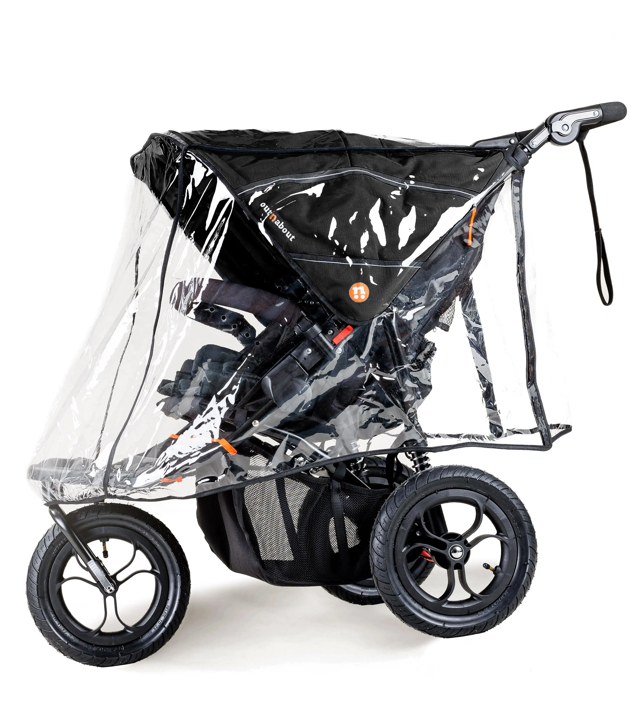 Out n About Nipper Double Duo Essentials Bundle in Summit Black