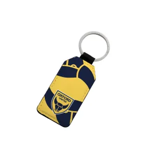 Oxford United Leather Keyring