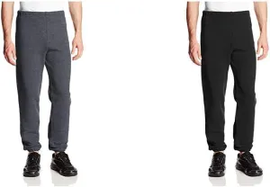 Russell Athletic Men's Dri Power Fleece Elastic Bottom Sweatpants, Relaxed Fit, Moisture Wicking, with or Without Pockets