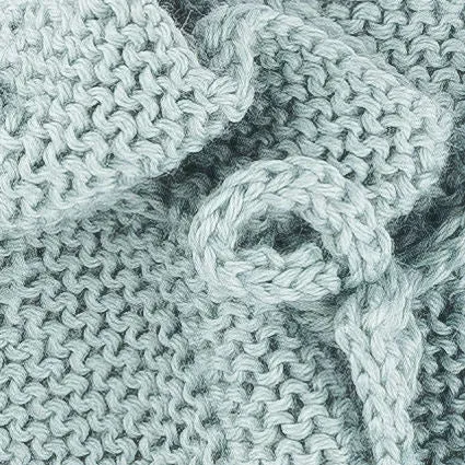 Sage Green Cableknit Booties