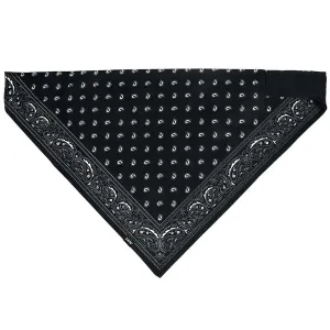 ZANheadgear 3 In 1 Classic B&W Paisley Bandana